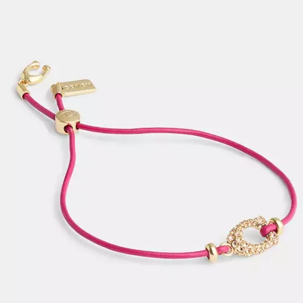 COACH PAVE' BRACELET